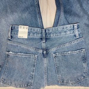 NWT Zara Wide Leg high waist Jeans